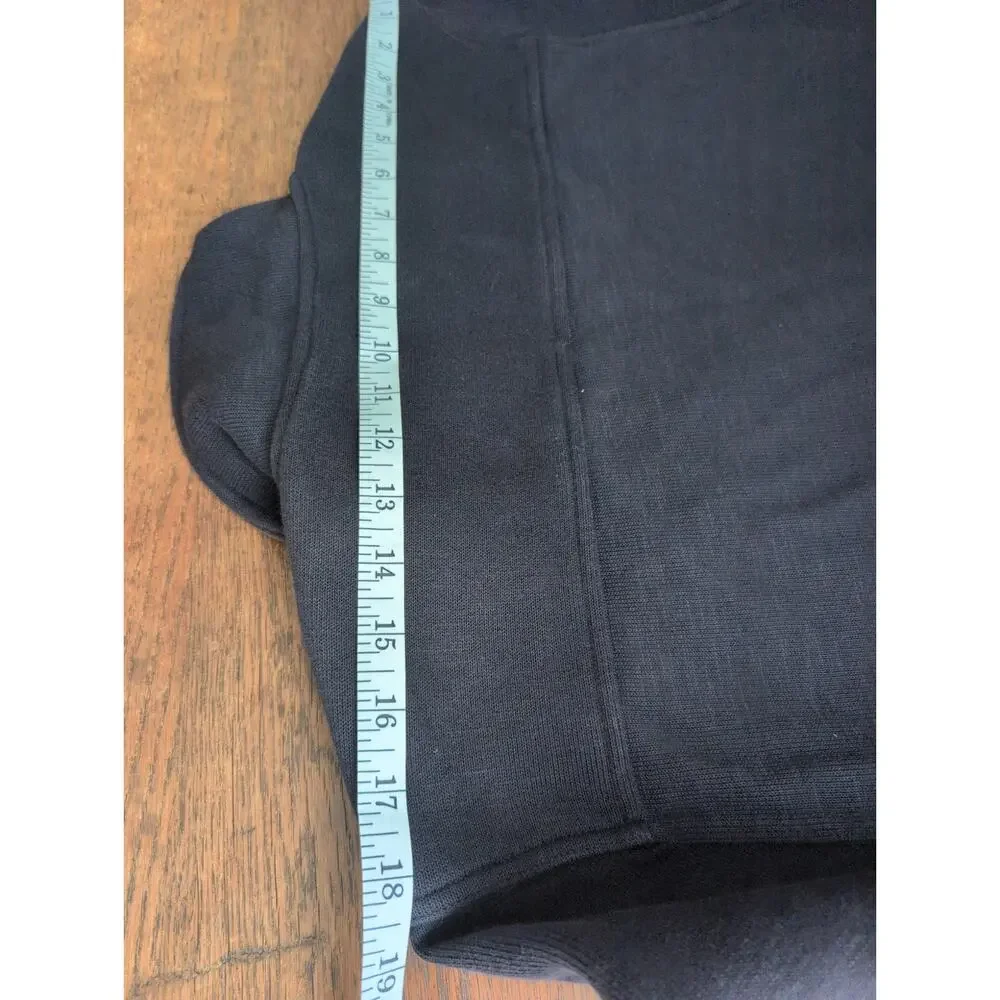 Banana Republic Sweater Mens L Navy Elbow Patches Pockets Cotton‎ Grandpa Preppy